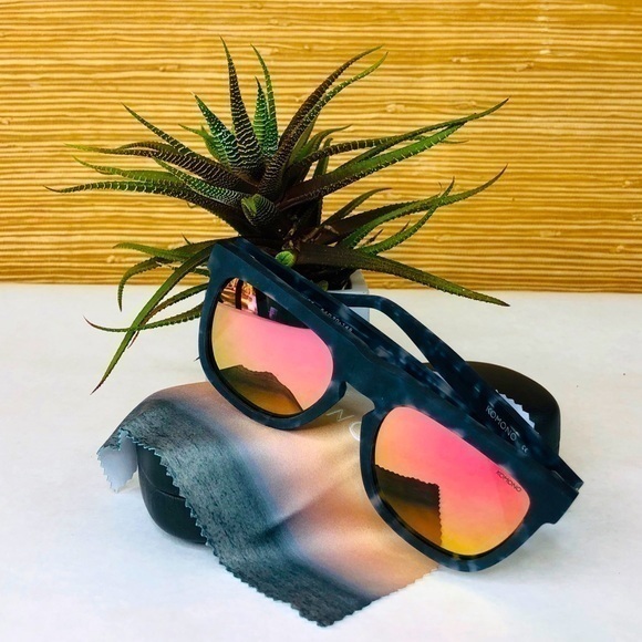 KOMONO Bennet Indigo Demi Sunglasses ? (NEW) blue mirror main image 5